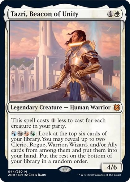 Tazri, Beacon of Unity, Promo Pack: Zendikar Rising 44