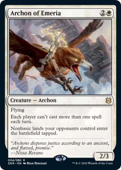 Archon of Emeria, Promo Pack: Zendikar Rising 4