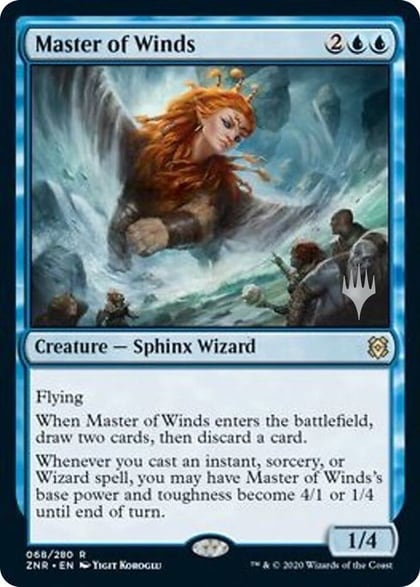 Master of Winds, Promo Pack: Zendikar Rising 68