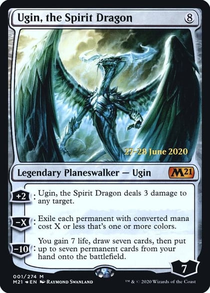 Ugin, the Spirit Dragon, Prerelease Cards 1