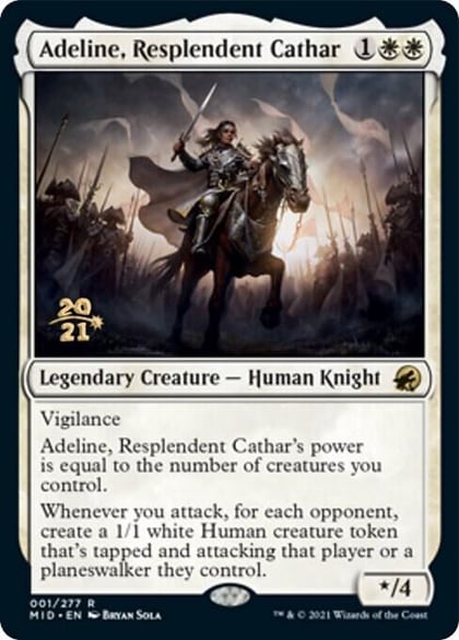 Adeline, Resplendent Cathar, Prerelease Cards 1