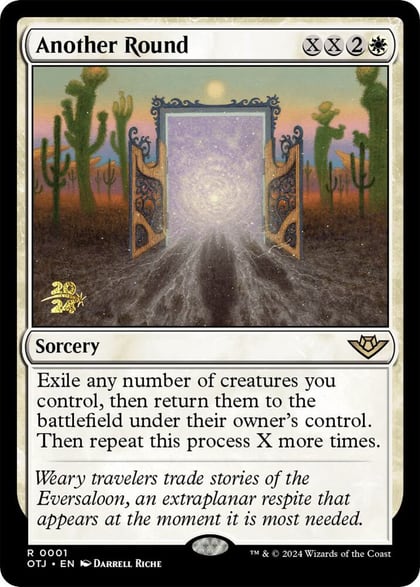 Another Round, Prerelease Cards 1