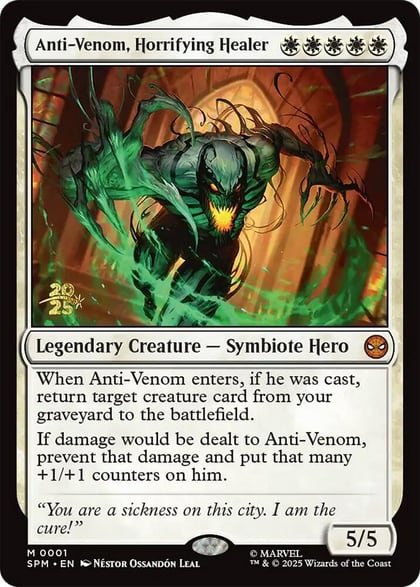 Anti-Venom, Horrifying Healer, Prerelease Cards 1
