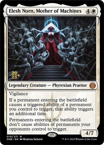 Elesh Norn, Mother of Machines, Prerelease Cards 10