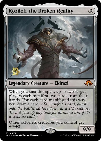 Kozilek, the Broken Reality, Prerelease Cards 10