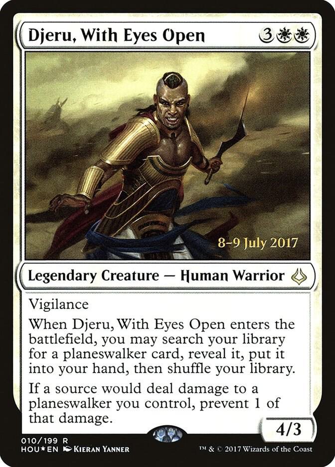 Djeru, With Eyes Open, Prerelease Cards 10