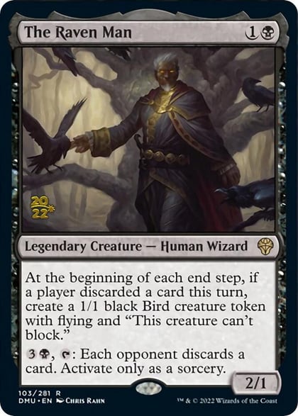 The Raven Man, Prerelease Cards 103