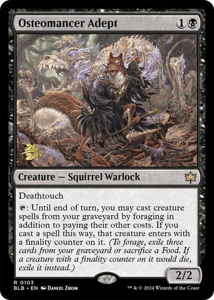Osteomancer Adept, Prerelease Cards 103