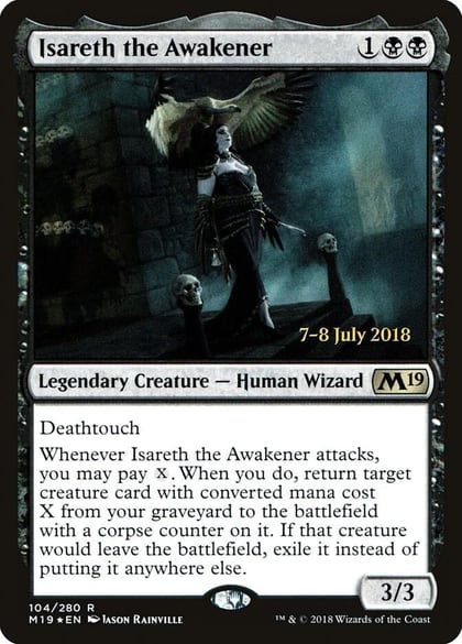 Isareth the Awakener, Prerelease Cards 104