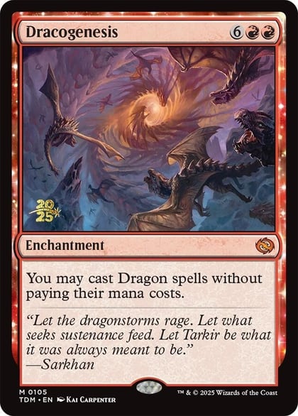 Dracogenesis, Prerelease Cards 105