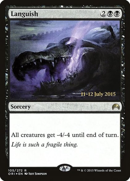 Languish, Prerelease Cards 105