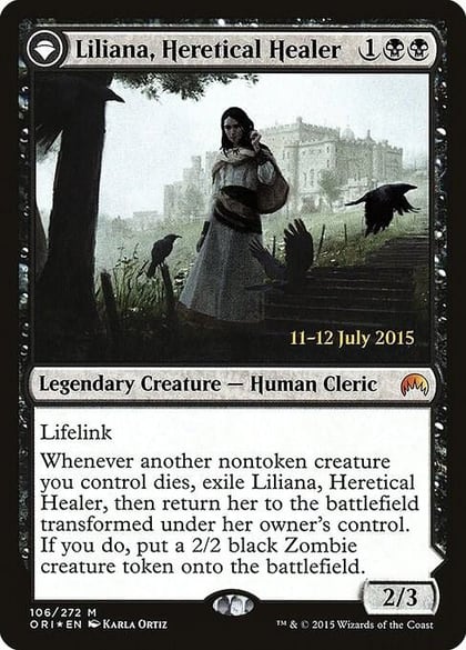 Liliana, Heretical Healer, Prerelease Cards 106