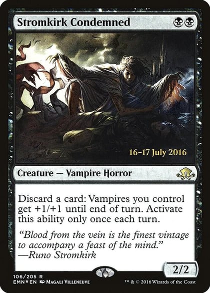Stromkirk Condemned, Prerelease Cards 106