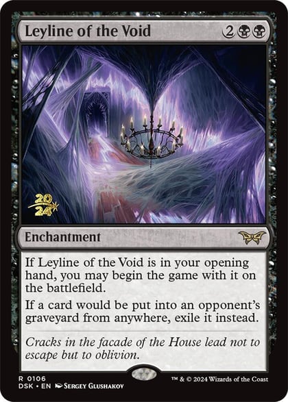 Leyline of the Void (0106), Prerelease Cards 106
