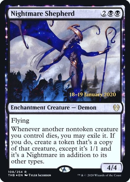 Nightmare Shepherd, Prerelease Cards 108