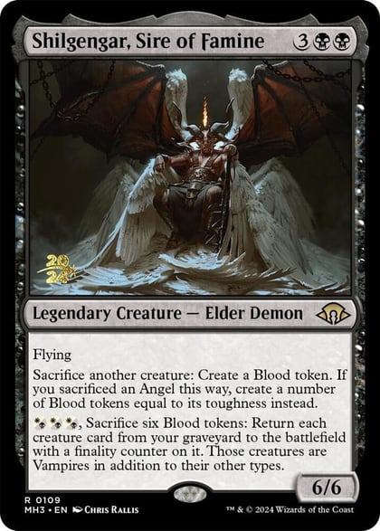 Shilgengar, Sire of Famine, Prerelease Cards 109