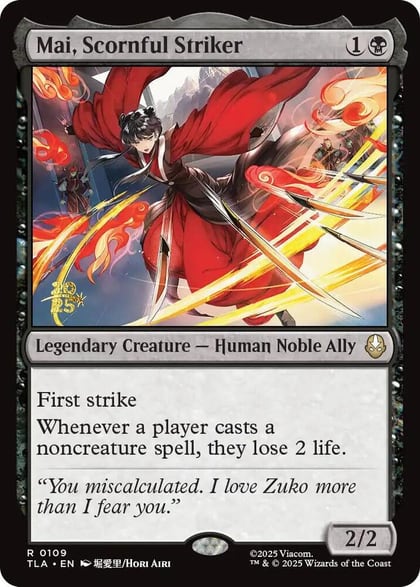 Mai, Scornful Striker, Prerelease Cards 109