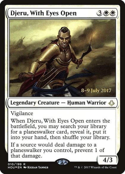 Djeru, With Eyes Open, Prerelease Cards 10
