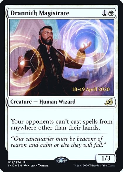 Drannith Magistrate, Prerelease Cards 11