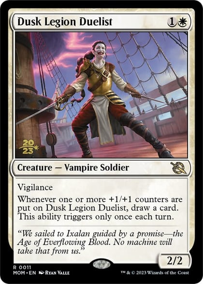 Dusk Legion Duelist, Prerelease Cards 11