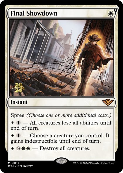 Final Showdown, Prerelease Cards 11