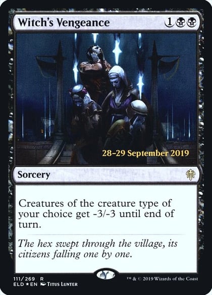 Witch's Vengeance, Prerelease Cards 111