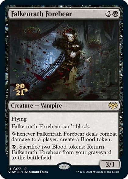 Falkenrath Forebear, Prerelease Cards 111