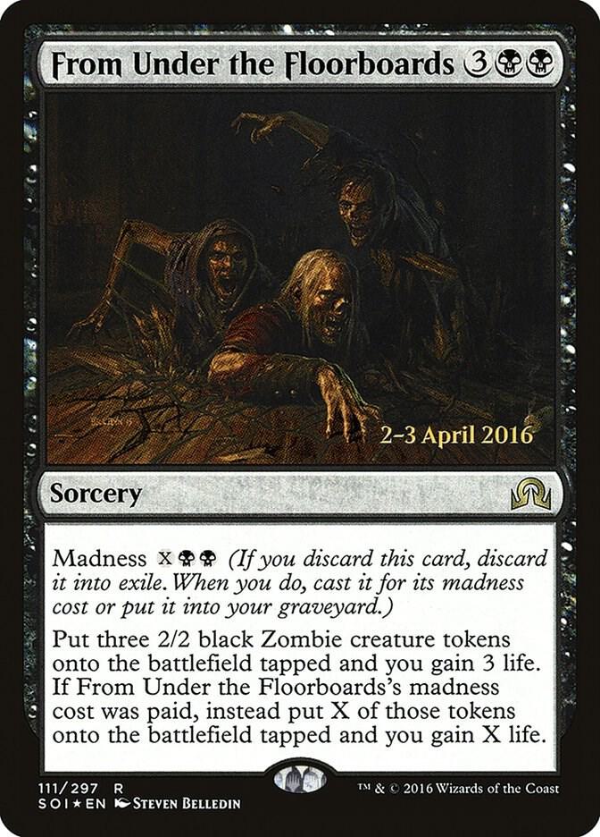 From Under the Floorboards, Prerelease Cards 111