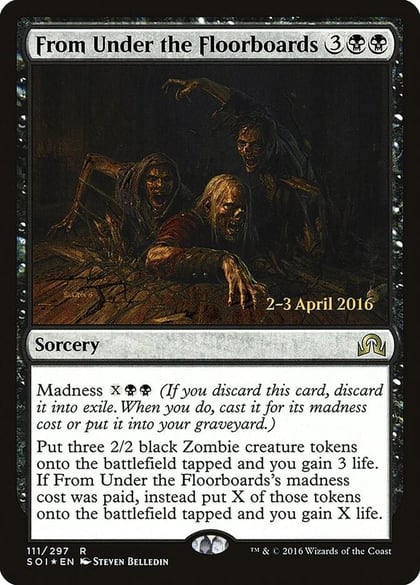 From Under the Floorboards, Prerelease Cards 111