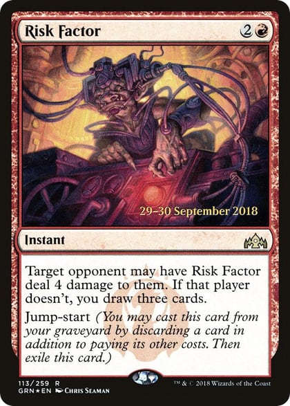 Risk Factor, Prerelease Cards 113