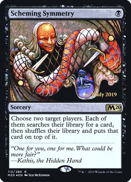 Scheming Symmetry, Prerelease Cards 113