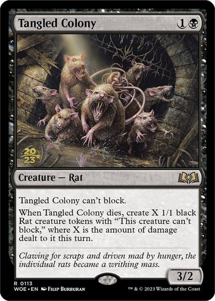 Tangled Colony, Prerelease Cards 113
