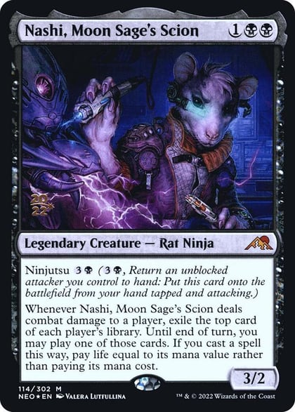 Nashi, Moon Sage's Scion, Prerelease Cards 114
