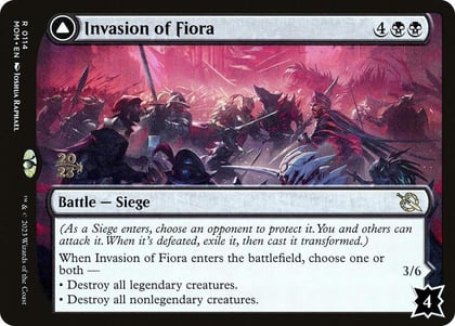 Invasion of Fiora, Prerelease Cards 114