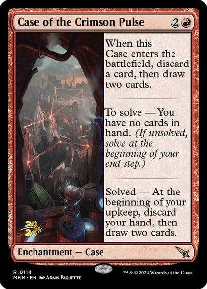 Case of the Crimson Pulse, Prerelease Cards 114