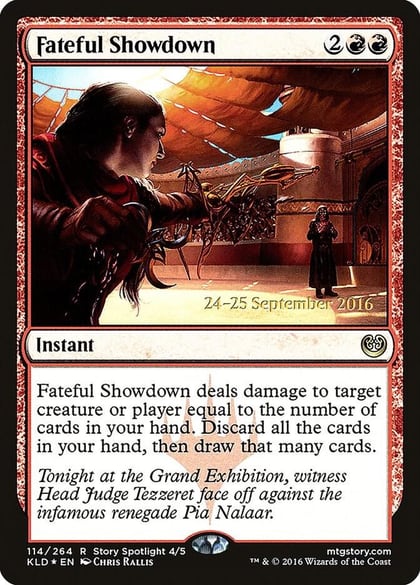 Fateful Showdown, Prerelease Cards 114
