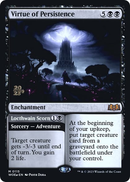 Virtue of Persistence, Prerelease Cards 115