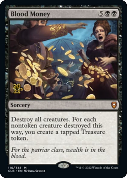 Blood Money, Prerelease Cards 116