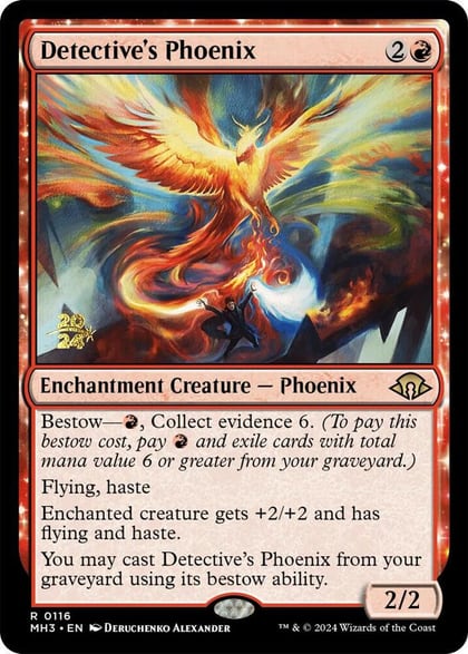 Detective's Phoenix, Prerelease Cards 116