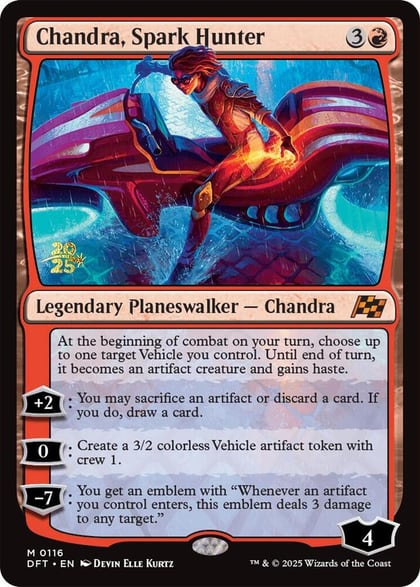 Chandra, Spark Hunter, Prerelease Cards 116