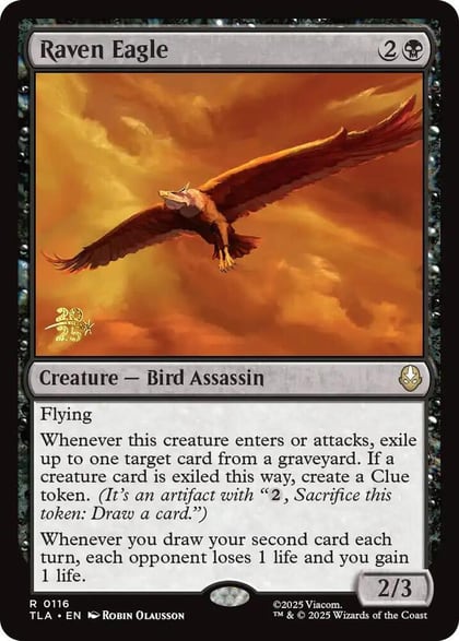 Raven Eagle, Prerelease Cards 116