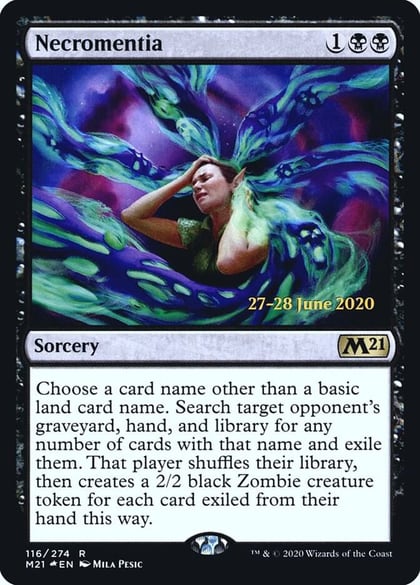 Necromentia, Prerelease Cards 116