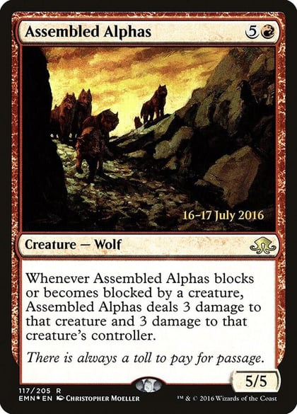 Assembled Alphas, Prerelease Cards 117