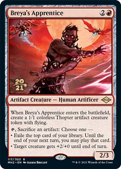 Breya's Apprentice, Prerelease Cards 117