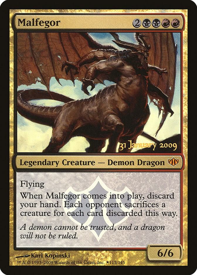 Malfegor, Prerelease Cards 117