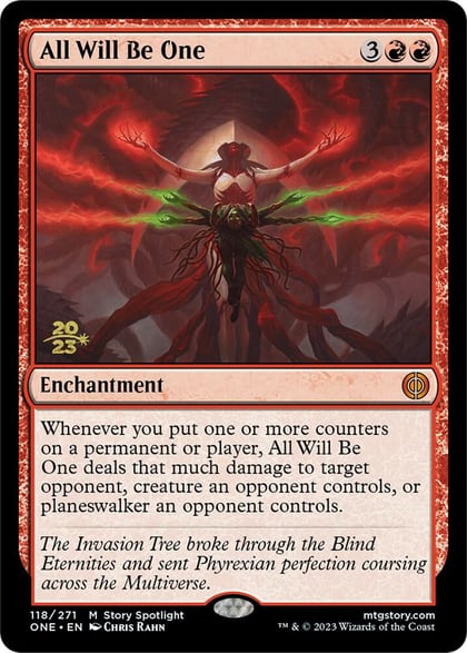 All Will Be One, Prerelease Cards 118