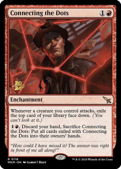 Connecting the Dots, Prerelease Cards 118