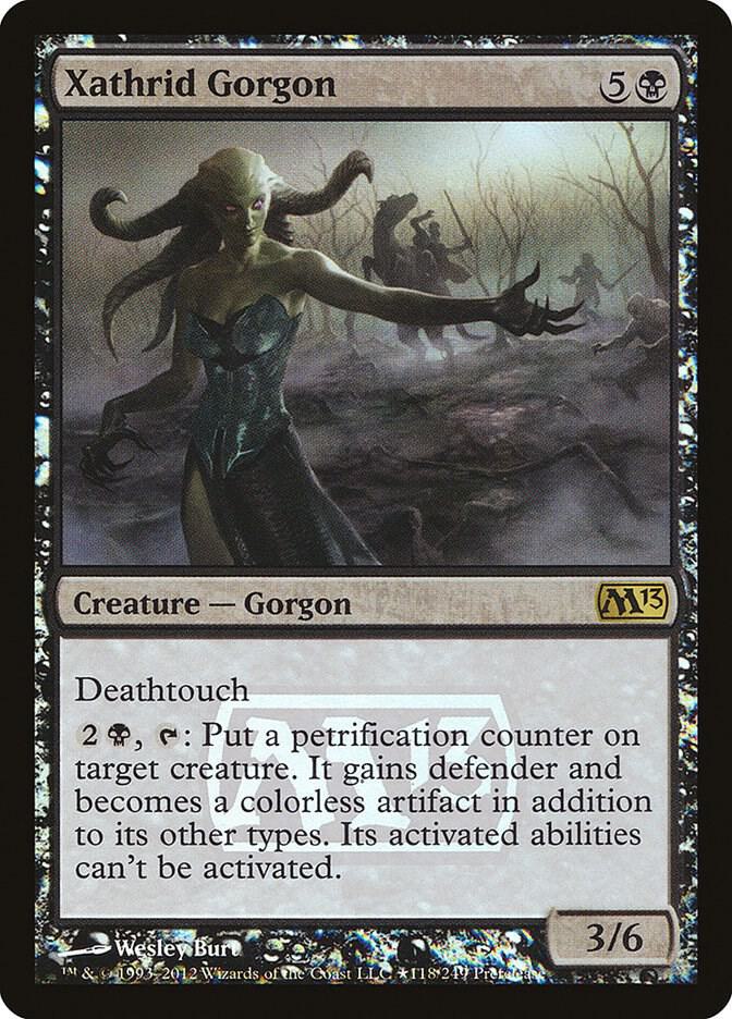 Xathrid Gorgon, Prerelease Cards 118