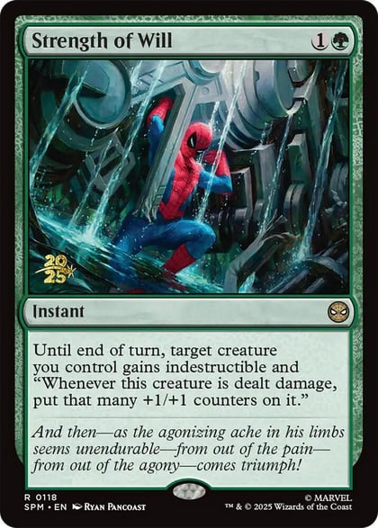 Strength of Will, Prerelease Cards 118