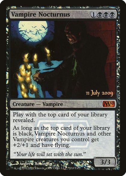 Vampire Nocturnus, Prerelease Cards 118